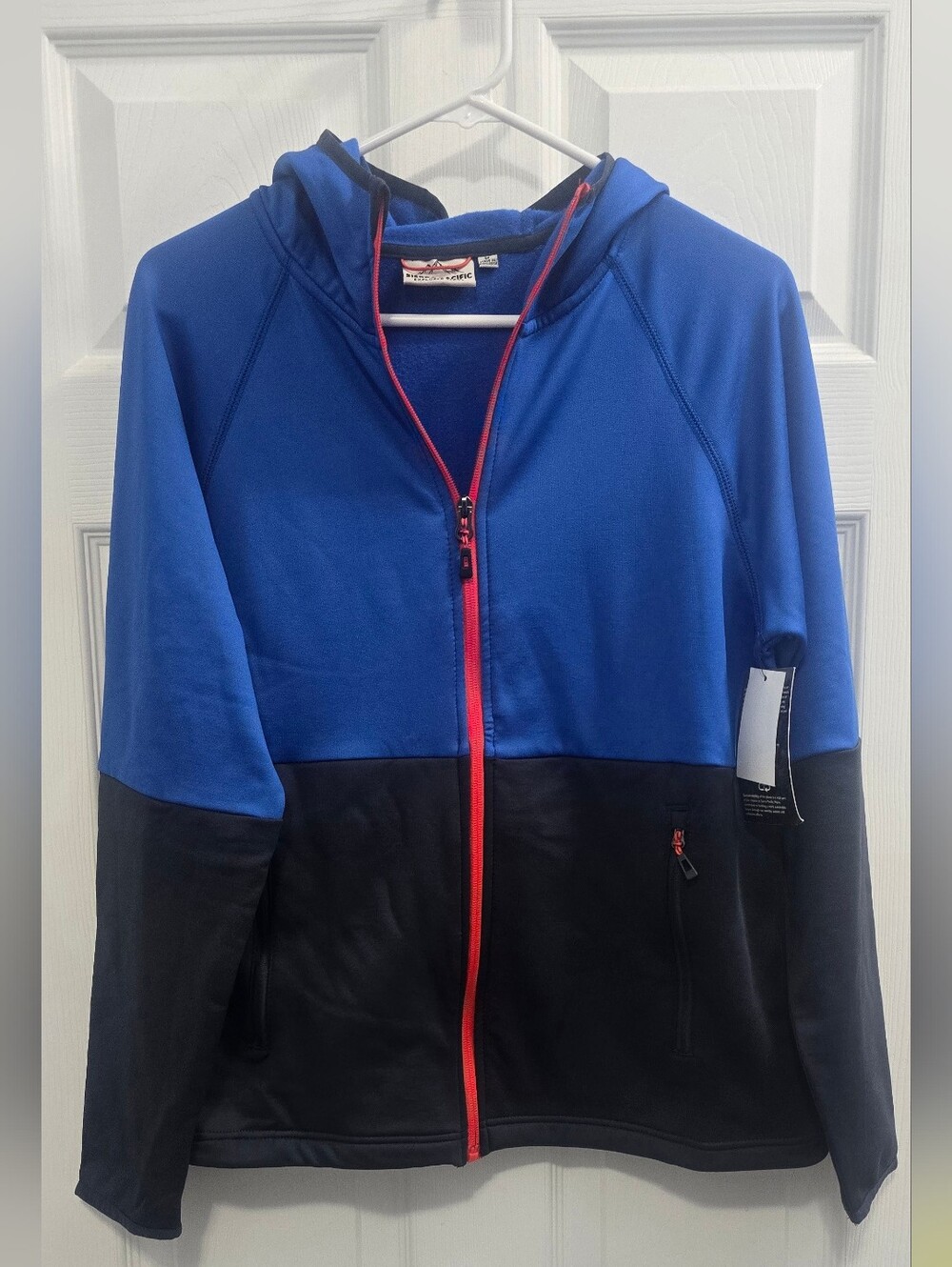 New Mens Sz Medium Sierra Pacific Explorers Series Zip-Up Hooded